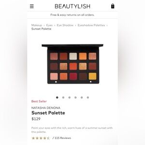Loved Natasha Denona Sunset palette